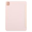 iPad Pro 13 2024 GEBEI Pink Shockproof Leather Flip Case Holder - 3
