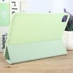 iPad Pro 13 2024 GEBEI Green Shockproof Leather Case with 3-Fold Holder - 6