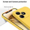 Realme C53/Narzo N53 Yellow Silicone Dropproof Full Coverage Case - 3