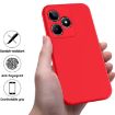 Realme C53/Narzo N53 Red Silicone Dropproof Full Coverage Case - 2