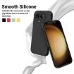 Realme Narzo 60x Black Liquid Silicone Dropproof Phone Case Full Coverage - 3