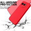 Realme Narzo 60x Red Liquid Silicone Dropproof Full Coverage Case - 5