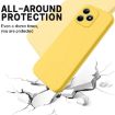 Realme C51/C53 India Yellow Liquid Silicone Dropproof Phone Case - 4