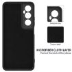Realme C65 4G Black Liquid Silicone Dropproof Full Coverage Case - 6