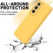 Realme C65 4G Yellow Liquid Silicone Dropproof Phone Case - 5