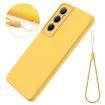 Realme C65 4G Yellow Liquid Silicone Dropproof Phone Case - 7