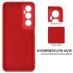 Realme C65 4G Red Liquid Silicone Dropproof Full Coverage Phone Case - 6