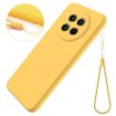 Realme Narzo 70x Yellow Liquid Silicone Dropproof Phone Case - 2