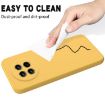 Realme Narzo 70x Yellow Liquid Silicone Dropproof Phone Case - 7