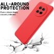Realme Narzo 70x Red Liquid Silicone Dropproof Phone Case - 3