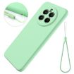 Realme P1 Pro Green Liquid Silicone Dropproof Full Coverage Case - 2