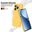 Realme C63/Narzo N63 Yellow Liquid Silicone Dropproof Phone Case - 3