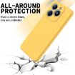 Realme C63/Narzo N63 Yellow Liquid Silicone Dropproof Phone Case - 5