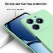 Realme C63/Narzo N63 Green Liquid Silicone Dropproof Phone Case - 4