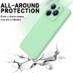 Realme C63/Narzo N63 Green Liquid Silicone Dropproof Phone Case - 5