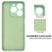 Realme C63/Narzo N63 Green Liquid Silicone Dropproof Phone Case - 6