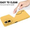 Realme 12 Lite Yellow Liquid Silicone Dropproof Full Coverage Case - 8