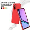 Realme 12 Lite Red Liquid Silicone Dropproof Full Coverage Phone Case - 3