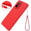 Realme 12 Lite Red Liquid Silicone Dropproof Full Coverage Phone Case - 7