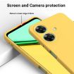 Realme C61/Narzo N61 Yellow Liquid Silicone Dropproof Phone Case - 4
