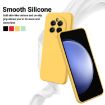 Realme 13/12 4G Yellow Liquid Silicone Dropproof Full Coverage Case - 4