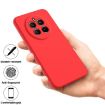 Realme 13/12 4G Red Liquid Silicone Dropproof Full Coverage Case - 5