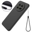 Realme Narzo N65 5G Black Liquid Silicone Dropproof Phone Case - 2