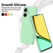 Realme Note 60 Green Liquid Silicone Dropproof Full Coverage Case - 3