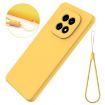 Realme C63/V60 5G Yellow Liquid Silicone Dropproof Phone Case - 7