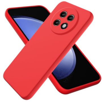 Realme P1 Speed Red Liquid Silicone Dropproof Full Coverage Case - 1