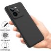 Realme GT 7 Pro Black Liquid Silicone Dropproof Full Coverage Case - 2