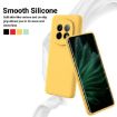 Realme P2 Pro Yellow Liquid Silicone Dropproof Phone Case Full Coverage - 3