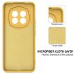 Realme P2 Pro Yellow Liquid Silicone Dropproof Phone Case Full Coverage - 6