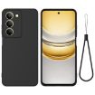 Realme 14x India Black Liquid Silicone Dropproof Phone Case - 1