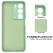 Realme C75x Green Liquid Silicone Dropproof Full Coverage Case - 6