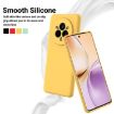 Realme 14 Pro+ Yellow Liquid Silicone Dropproof Full Coverage Case - 3