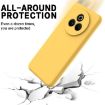 Realme P3 Pro Yellow Liquid Silicone Dropproof Full Coverage Case - 5