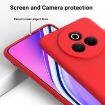 Realme P3 Pro Red Liquid Silicone Dropproof Full Coverage Phone Case - 4