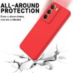 Realm V70/V70s 5G Red Silicone Dropproof Full Coverage Phone Case - 5