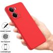 Realme P3 5G/Narzo 80x 5G Red Liquid Silicone Dropproof Phone Case - 2