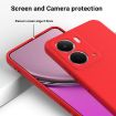 Realme P3 5G/Narzo 80x 5G Red Liquid Silicone Dropproof Phone Case - 4
