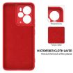 Realme P3 5G/Narzo 80x 5G Red Liquid Silicone Dropproof Phone Case - 6