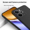 Realme 14/14T 5G Black Liquid Silicone Dropproof Phone Case - 4