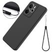 Realme 14/14T 5G Black Liquid Silicone Dropproof Phone Case - 7