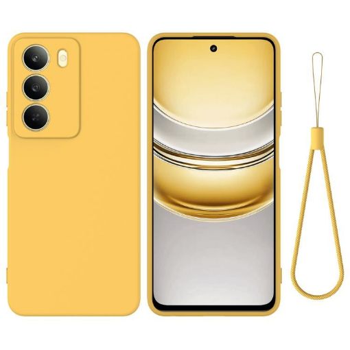 Realme C75/C73 5G Yellow Silicone Dropproof Full Coverage Case - 1