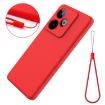 Realme GT 7/GT 7T 5G Red Liquid Silicone Dropproof Phone Case - 7