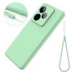 Realme GT 7/GT 7T 5G Green Liquid Silicone Dropproof Phone Case - 7