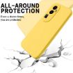 OPPO Reno10 Pro+ Yellow Liquid Silicone Dropproof Phone Case Full Coverage - 4