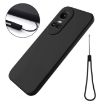 OPPO Reno10/Reno10 Pro Black Liquid Silicone Dropproof Phone Case - 5