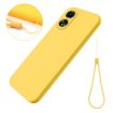 OPPO A58 4G Yellow Liquid Silicone Dropproof Full Coverage Case - 7